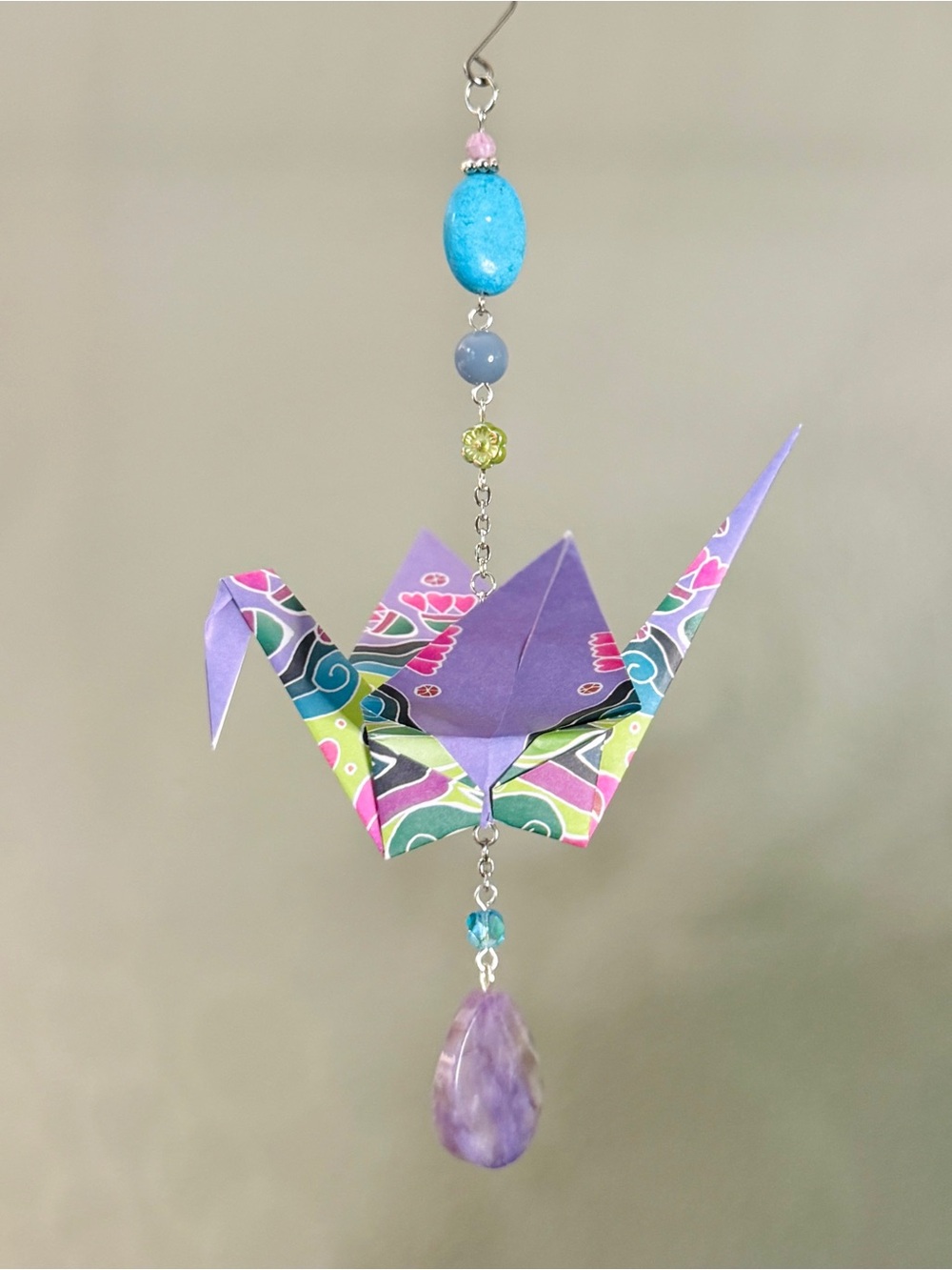 Origami Ornament #2567 - Large Paper Crane